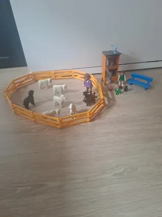 Playmobil Belén Ovejas y Conejos