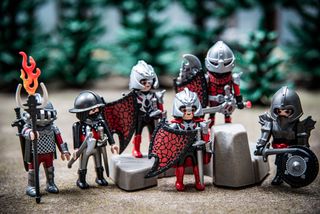 Playmobil 4912 4835 Caballeros Dragones