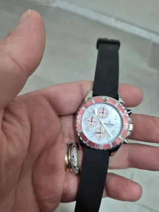 Orologio MARGI Cronografo Rosa e Bianco