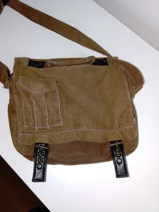 Bolso bandolera marrón