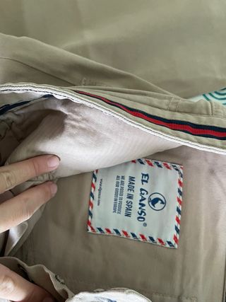 Pantalón chino El Ganso beige hombre