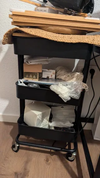 Carrito RASKOG IKEA Negro. Tengo 3