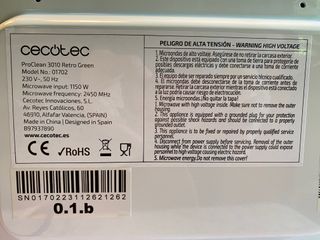 Microonde ProClean 3010 Retro verde