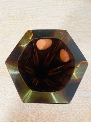 Vaso Murano A.Mandruzzato Cristal Sommerso