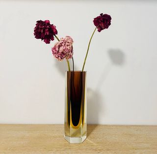 Vaso Murano A.Mandruzzato Cristal Sommerso