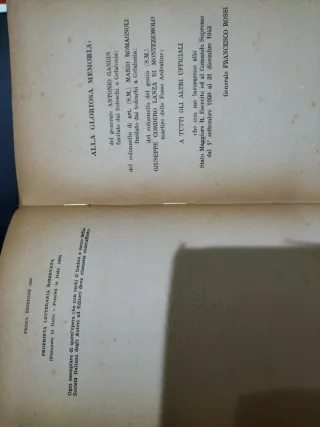 Raro libro Come arrivammo all'armistizio Gen Rossi