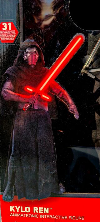 Figura Kylo Ren Star Wars Animatrónica 43 cm NUEVA