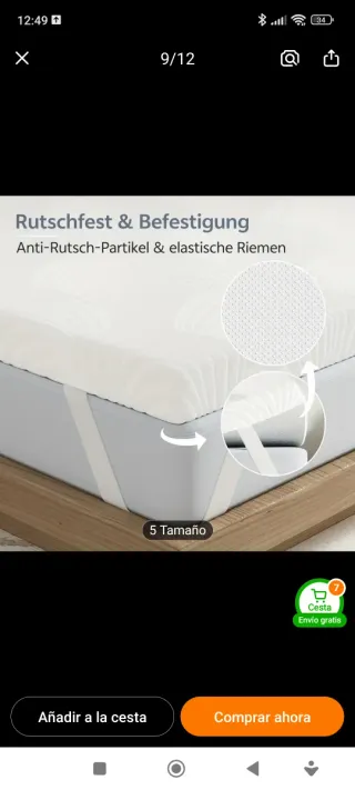 Topper viscoelástico H3