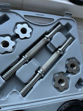 Maletín pesas con roscas de agarre