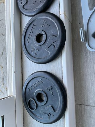 Maletín pesas con roscas de agarre