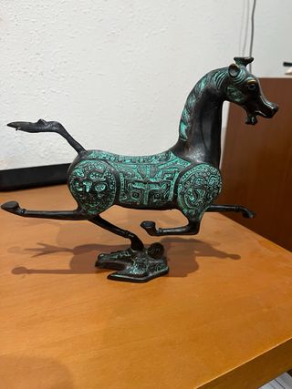 Caballo Volador Dinastía Han Bronce