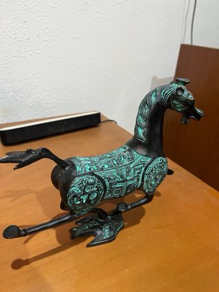 Caballo Volador Dinastía Han Bronce