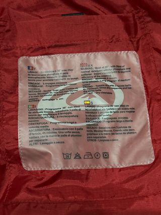 Chaleco Quiksilver Rojo