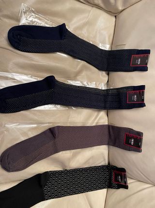 Set 6 calze uomo Imira fantasia taglia 12 cotone