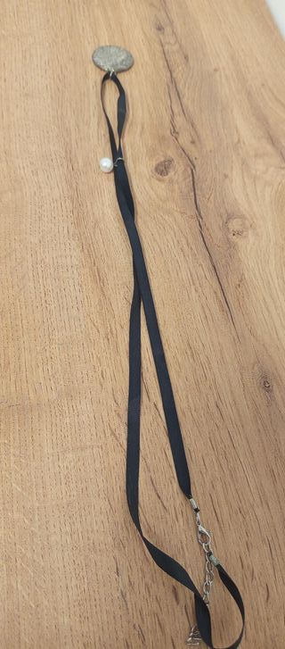 Collar Choker Estilo Audrey Hepburn Perla