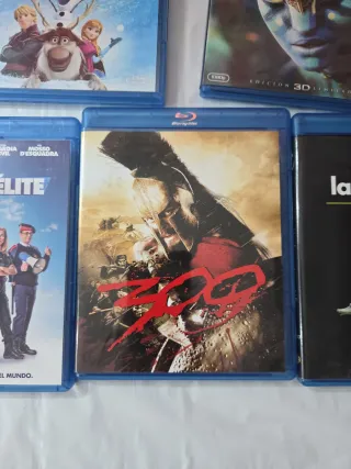 Lote 5 Películas Blu-ray Acción/Fantasía
