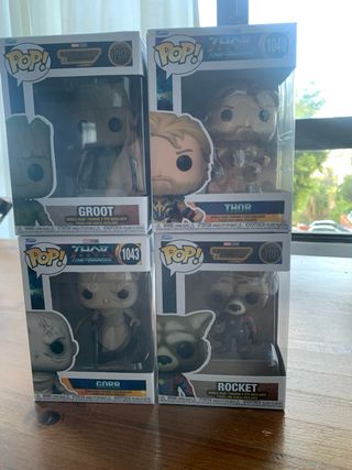 Funko Pop Marvel Guardianes de la Galaxia y Thor