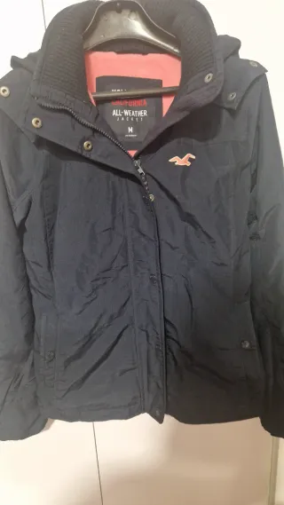 Chaqueta Hollister Azul Talla M