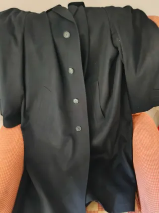 Abrigo Loden Alpaca Negro