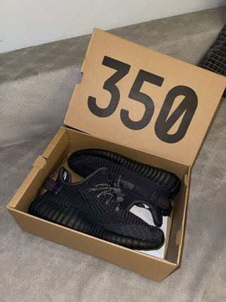 Adidas Yeezy 350 Boost V2 Negras Unisex