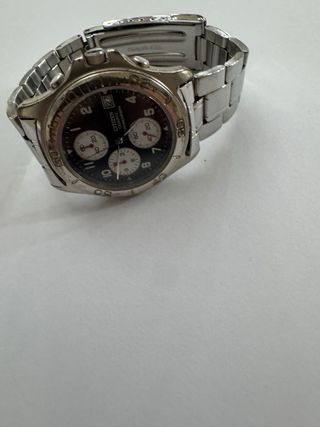 Orologio Citizen Cronografo Uomo Nero Argento