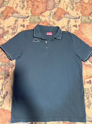 Maglietta Polo Uomo Kappa Grigia Taglia M