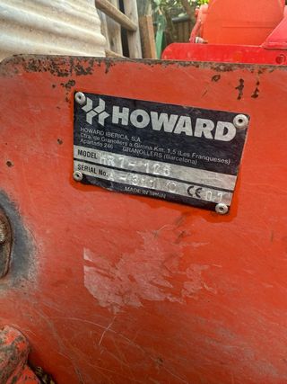 Rotovator Howard en perfecto estado