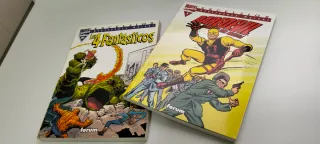 BIBLIOTECA MARVEL Daredevil 1 y 4 Fantasticos 1