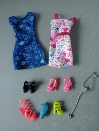 Ropa y Accesorios Barbie, Monster, Bratz