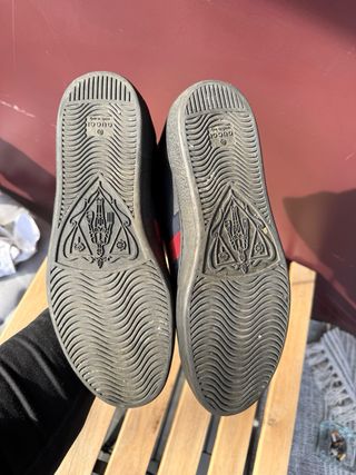 Zapatillas Gucci Ace Botín Negras