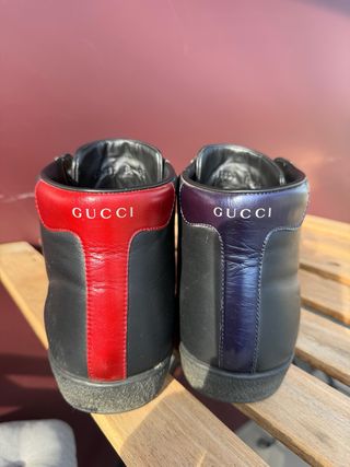 Zapatillas Gucci Ace Botín Negras