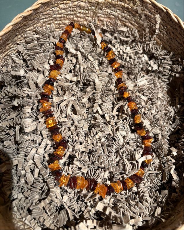 Collar de Ámbar Báltico Natural