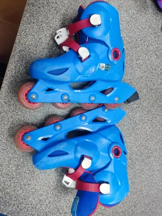 Patines Oxelo Azules Talla 32-34