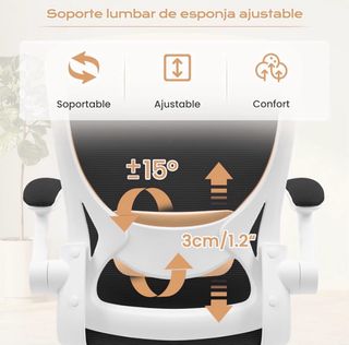 Sedia da ufficio ergonomica e confortevole KERDOM 9060