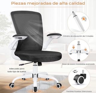 Sedia da ufficio ergonomica e confortevole KERDOM 9060