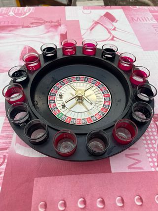 Juego de Ruleta para Chupitos