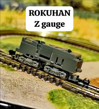 Locomotora Rokuhan chasis motor tren scala Z Shor