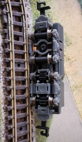 Locomotora Rokuhan chasis motor tren scala Z Shor