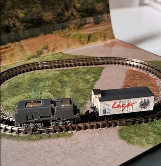 Locomotora Rokuhan chasis motor tren scala Z Shor