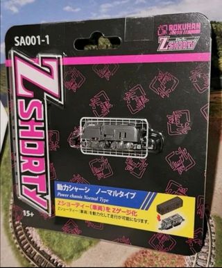 Locomotora Rokuhan chasis motor tren scala Z Shor