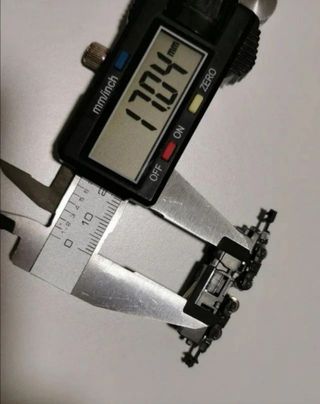 Locomotora Rokuhan chasis motor tren scala Z Shor