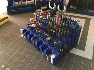Soporte Dremel - organizador accesorios