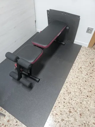 Banco de pesas y abdominales CORENGTH