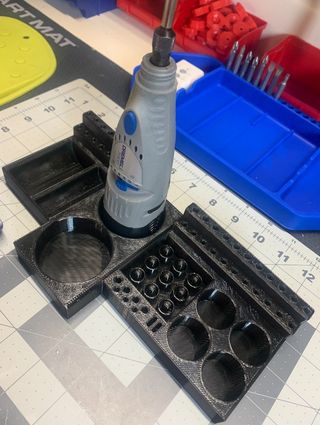 Soporte Dremel 7300 - organizador accesorios