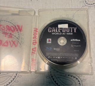 Call of Duty World at War PS3 Blu-ray