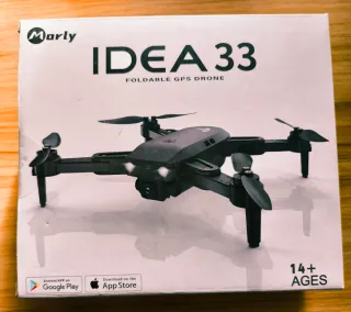 Dron Idea33 GPS 4K Wifi Kit Completo 210 gramos