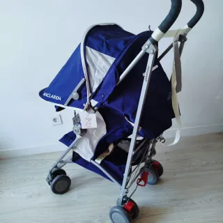 Carrinho de Bebê Maclaren Globetrotter Azul