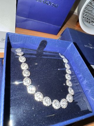 Collana Swarovski Angelic Argento