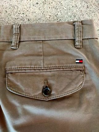 Pantaloni Chino Tommy Hilfiger Uomo Marrone