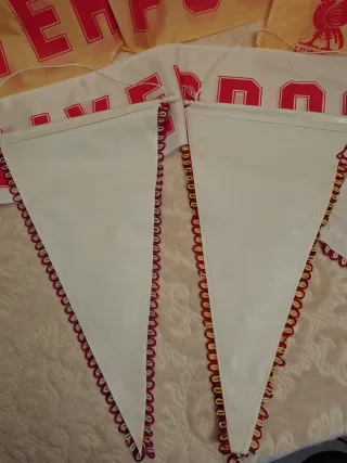 Liverpool Sciarpine Gagliardetti calcio '80